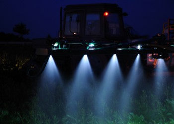 The 5-section trailed sprayer OPSh-24-21 ASU 