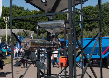 Накопичувальний бункер для зерна до протруювачів типу ПНС-5-01